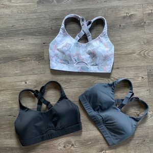 Lot of 3 Victoria’s Secret High Impact Sport Bras size Small